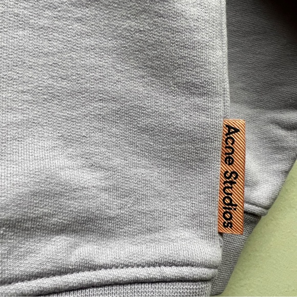 Acne Studios - Tag Logo Hoodie - Lavender Purple - Size L - New - Picture 4 of 4
